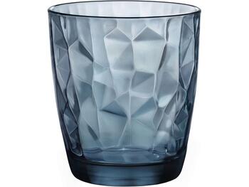 DIAMOND OCEAN BLUE BICCHIERE ACQUA CL 30 PEZZI 3   Alessandrelli Business Solutions