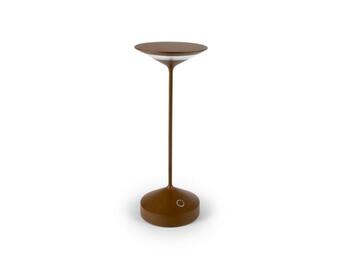 LAMPADA DA TAVOLO TEMPO CORTEN, TABLE LAMP MODEL 