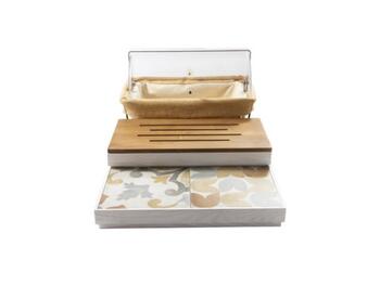 SET PANE DOMINO BIANCO 40X61 CM   Alessandrelli Business Solutions