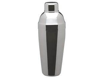 SHAKER A TRE PEZZI IN ACCIAIO 750ML   Alessandrelli Business Solutions