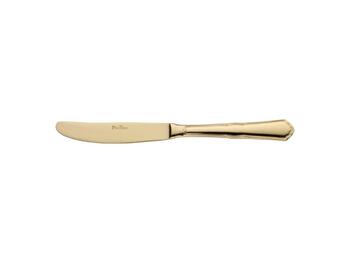 SETTECENTO TREASURE GOLD 3,0 MM COLTELLO TAVOLA ACCIAIO INOX 18/10 22,7 CM   Alessandrelli Business Solutions