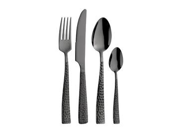 PALACE MARTELLATO TREASURE TOTAL BLACK 2,5 MM CUCCHIAINO CAFFÈ 14,7 CM   Alessandrelli Business Solutions