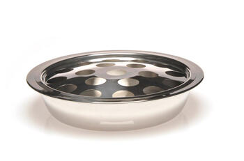 BUFFET PORTAYOGURT SISTEMA REFRIGERANTE 19 FORI ACCIAIO INOX 18/10 47,5 CM   Alessandrelli Business Solutions