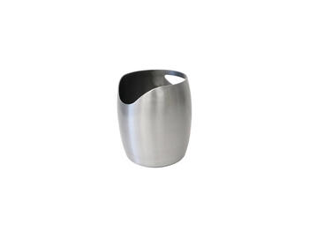 AUDREY 3 MM SECCHIELLO CHAMPAGNE IN ALLUMINIO DARK GREY 18,2 CM H 21 CM   Alessandrelli Business Solutions
