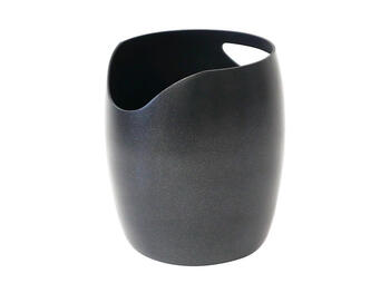 AUDREY 3 MM SECCHIELLO CHAMPAGNE IN ALLUMINIO CARBON 18,2 CM H 21 CM   Alessandrelli Business Solutions