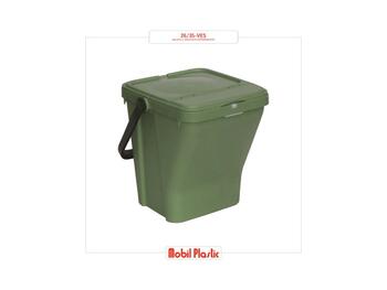 BIDONCINO ECOBOX LT.35 VERDE   Alessandrelli Business Solutions