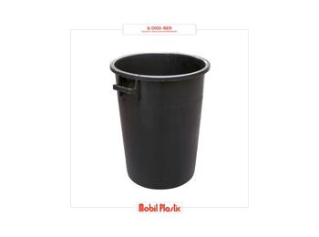 BIDONE INDUSTRIALE NERO PE HD   Alessandrelli Business Solutions