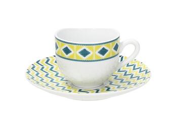 ATOLLO TAZZA CAFFE  CON PIATTO 10 CL.   Alessandrelli Business Solutions