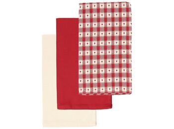 RED CHALET SET 3 STROFINACCI 50X70   Alessandrelli Business Solutions