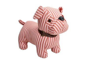 URBAN PETS FERMAPORTA CANE POLIESTERE BICOLORE ROSA E ROSSO  24 CM   Alessandrelli Business Solutions