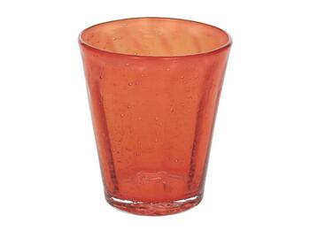 KOLORS BICCHIERE ARANCIO VETRO 9 CM H 10,5 CM 34 CL   Alessandrelli Business Solutions