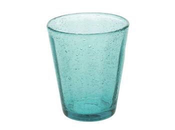 KOLORS BICCHIERE AZZURRO VETRO 9 CM H 10,5 CM 34 CL   Alessandrelli Business Solutions