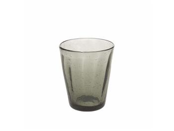 KOLORS BICCHIERE GRIGIO VETRO 9 CM H 10,5 CM 34 CL   Alessandrelli Business Solutions