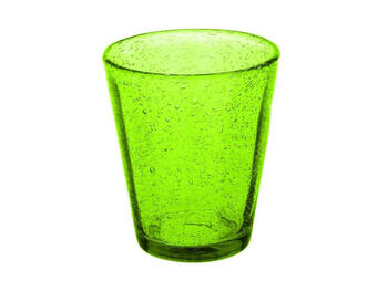 KOLORS BICCHIERE VERDE CHIARO VETRO 9 CM H 10,5 CM 34 CL   Alessandrelli Business Solutions