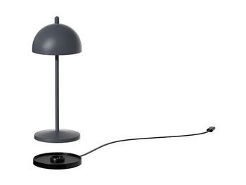 TT LAMP LAMPADA DA TAVOLO ALLUMINIO GRIGIO 6 CM H 20 CM   Alessandrelli Business Solutions