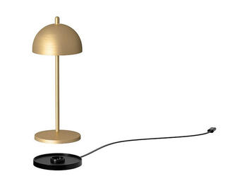 TT LAMP LAMPADA DA TAVOLO ALLUMINIO ORO 6 CM H 20 CM   Alessandrelli Business Solutions