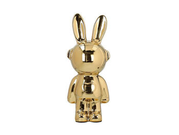 HOME DECOR RABBIT SALVADAN.ORO H.28   Alessandrelli Business Solutions