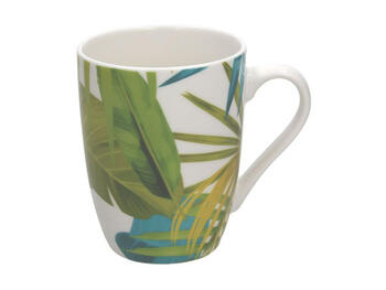 METROPOLIS JUNGLE MUG NEW BONE CHINA MULTICOLOR 30 CL   Alessandrelli Business Solutions