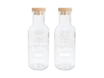 STILL & SPARKLE BOTTIGLIA VETRO TAPPO SUGHERO 1 L   Alessandrelli Business Solutions