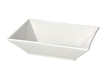 PLAIN INSALATIERA RETT.18X13 BIANCA   Alessandrelli Business Solutions