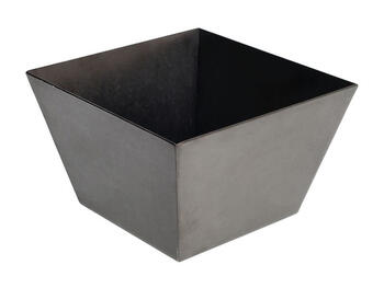 TEX MEX SQUARE BOWL LARGE ACCIAIO NERO ORO 13 CM 88 CL   Alessandrelli Business Solutions