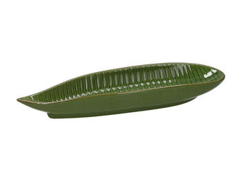 ZAIRA PIATTO FOGLIA CM.26,5X7X3,5   Alessandrelli Business Solutions