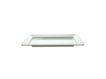 LINEA SHOW PLATE IN MELAMINA RETTANGOLARE BIANCO 70X30   Alessandrelli Business Solutions