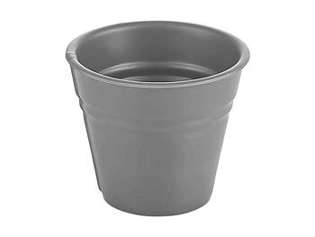 SHOW PLATE BUCKET 8 MELAMINA GRIGIA 7,6X7,6 CM H 6,5 CM   Alessandrelli Business Solutions