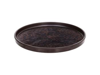 SHOWPLATE PIATTO EDGE CM.25 CORTEN   Alessandrelli Business Solutions