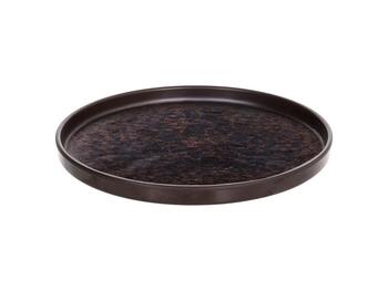SHOWPLATE PIATTO EDGE CM.30 CORTEN   Alessandrelli Business Solutions