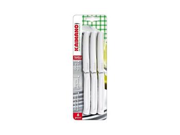 COLTELLO TAVOLA PZ.6 DINAMIK BIANCO   Alessandrelli Business Solutions