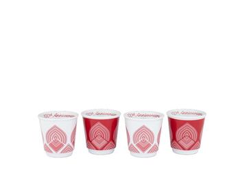 SET 4 BICCHIERINI CENTENARIO   Alessandrelli Business Solutions