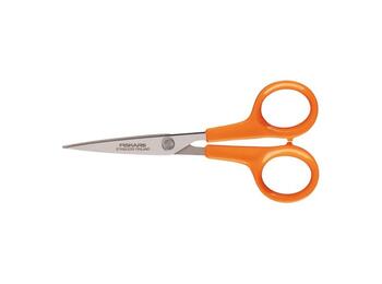 FORBICI MICRO-PUNTA ACCIAIO INOX IMPUGNATURA ARANCIONE 13 CM   Alessandrelli Business Solutions