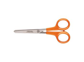 FORBICI HOBBISTICA ACCIAIO INOX IMPUGNATURA ARANCIONE 13 CM   Alessandrelli Business Solutions