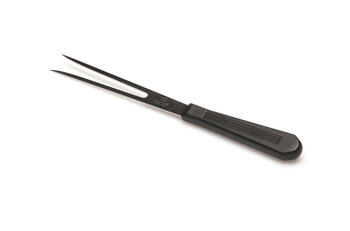 FORCHETTONE ACCIAIO INOX IMPUGNATURA LEGNO 28 CM   Alessandrelli Business Solutions