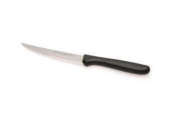 COLTELLI BIVALVA TAVOLA BISTECCA ACCIAIO INOX IMPUGNATURA NERA 11 CM PEZZI 6   Alessandrelli Business Solutions