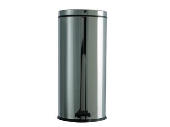 PATTUMIERA PAP LT.30 INOX TONDA CON PEDALE   Alessandrelli Business Solutions