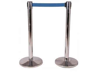 COLONNA ALFA INOX NASTRO BLU   Alessandrelli Business Solutions