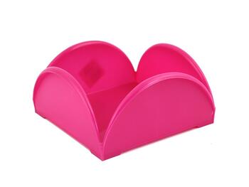 PORTATOVAGLIOLI QUADRATO IN PLASTICA CM 20X20X9   Alessandrelli Business Solutions