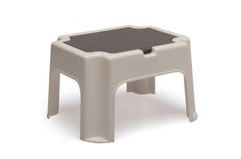 SGABELLO MULTIUSO IN PLASTICA CON SPORTELLO E VANO PORTATTREZZI CM 40X30X24   Alessandrelli Business Solutions