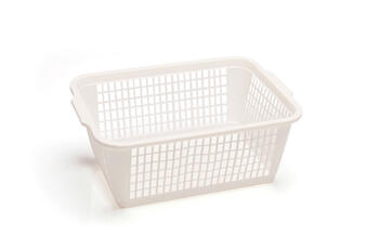 CESTA FORATA PICCOLA RETTANGOLARE MOPLEN CM 37X26X15 L 10   Alessandrelli Business Solutions