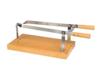 MORSA PER PROSCIUTTO BASE LEGNO 25X45   Alessandrelli Business Solutions