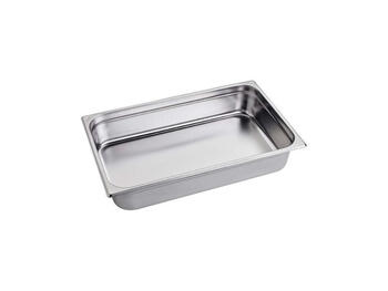 BACINELLA GASTRONORM 1/9 ACCIAIO INOX 18/10 H 10 CM   Alessandrelli Business Solutions