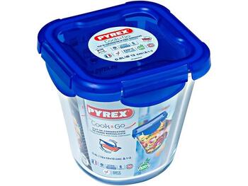 PYREX CONTENITORE PROFONDO CON COPERCHIO VETRO BOROSILICATO 0,8 L 12 CM   Alessandrelli Business Solutions