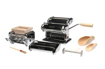 LA FABBRICA DELLA PASTA GOURMET IPASTA RUVIDA CON 3 ACCESSORI SIMPLEX E RAVIOLI MAKER   Alessandrelli Business Solutions