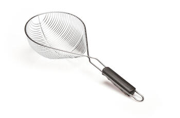 MAX COLAPASTA FILO DI FERRO CROMATO 20X26 CM CON MANICO 22 CM   Alessandrelli Business Solutions
