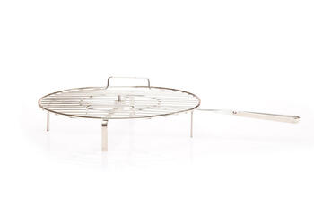 GRATICOLA GIREVOLE FILO DI FERRO CROMATO 30 CM   Alessandrelli Business Solutions
