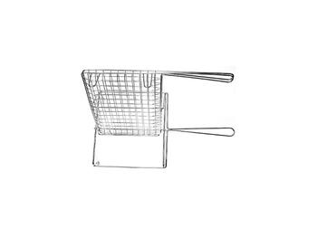 GRATICOLA GIREVOLE FILO DI FERRO CROMATO 45 CM   Alessandrelli Business Solutions