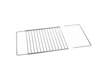 GRIGLIA REGOLABILE FILO DI FERRO E TUBO CROMATO 32X36/46 CM   Alessandrelli Business Solutions