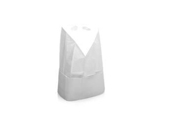 CAPPELLO CUOCO CONTINENTAL BIANCO CARTA MONOUSO 23,5 CM 50 PEZZI   Alessandrelli Business Solutions